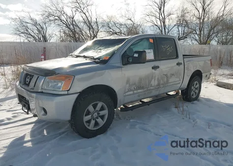 2012 Nissan Titan Pro-4X/S/Sl/Sv z USA, uszkodzony, nr VIN 1N6AA0EC1CN301028